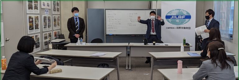 グローバル人材養成研修の様子