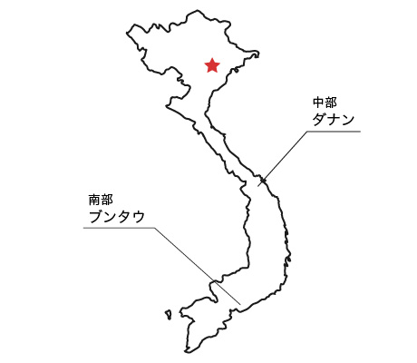 ベトナムマップ